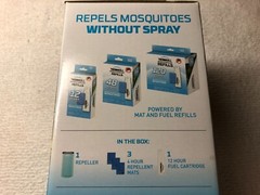 Thermacell Patio Shield Mosquito -Highly Effective Repeller – Glacial Blue – NIB