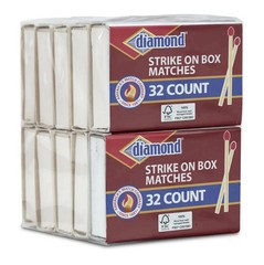 30 Box (32 Count Each) 960 Total Wood Matches Diamond Strike on Box Matches