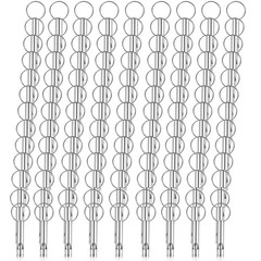 Emergency Whistles with Keychains, 200 PCS Aluminum Survival Whistle Extra Lo…