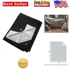 Versatile Waterproof Survival Blanket – 3-Layer Design, Reflects 90% Body Heat