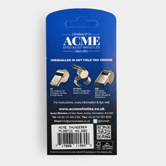 Acme Thunderer No. 560 Official Referee Whistle, Color Black