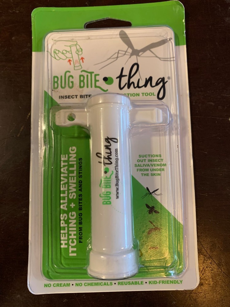 BUG BITE THING Insect Bite/Sting Suction Tool – get out saliva/venom under skin