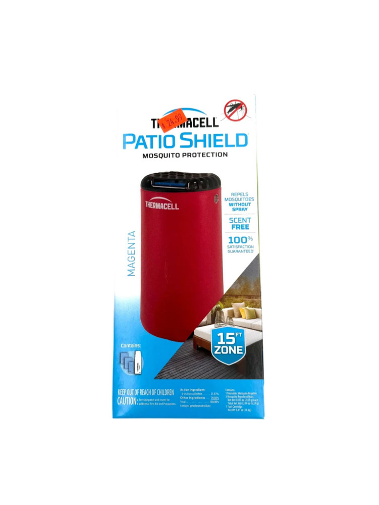 Thermacell Patio Shield 15ft Zone- Magenta
