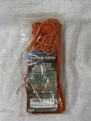 Tough-Grid 550lb Paracord 100ft Neon Safety Orange NO COMBAT CLIP