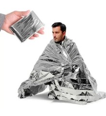 BH Lot of 25 Emergency Mylar Blankets – 84″ x 52″