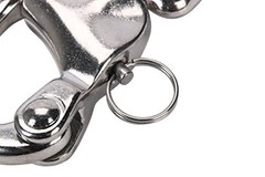 2 PCS Swivel Eye Snap Shackle Quick Release Marine Rigging 31/2 Inch Boat