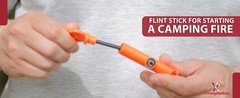 3-in-1 EDC Emergency Survival Whistle: Fire Starter/Compass Camping Survival Kit