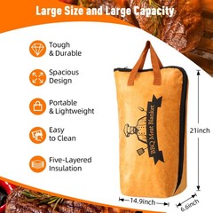 Valentines Day Gifts 21in BBQ Blanket for Resting Meat-Air Fryer/Dough/Kitche…