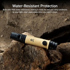 3-in-1 Flashlight, Lantern & Whistle, IP44 Water-Resistant, Dust-Resistant, AAA