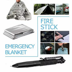 12 in 1 Outdoor Emergency Survival Equipment Mountaineering Camping Toolbox Port