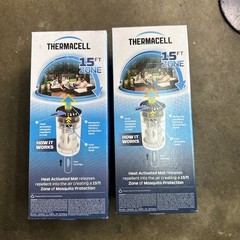 Thermacell Zone Mosquito Repeller & Fuel Cartridge & 3 Repellent Mats