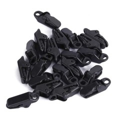30Pcs Reusable Tent Tarp Tarpaulin Clip Heavy Duty Clamp Buckle Camping Tool Set