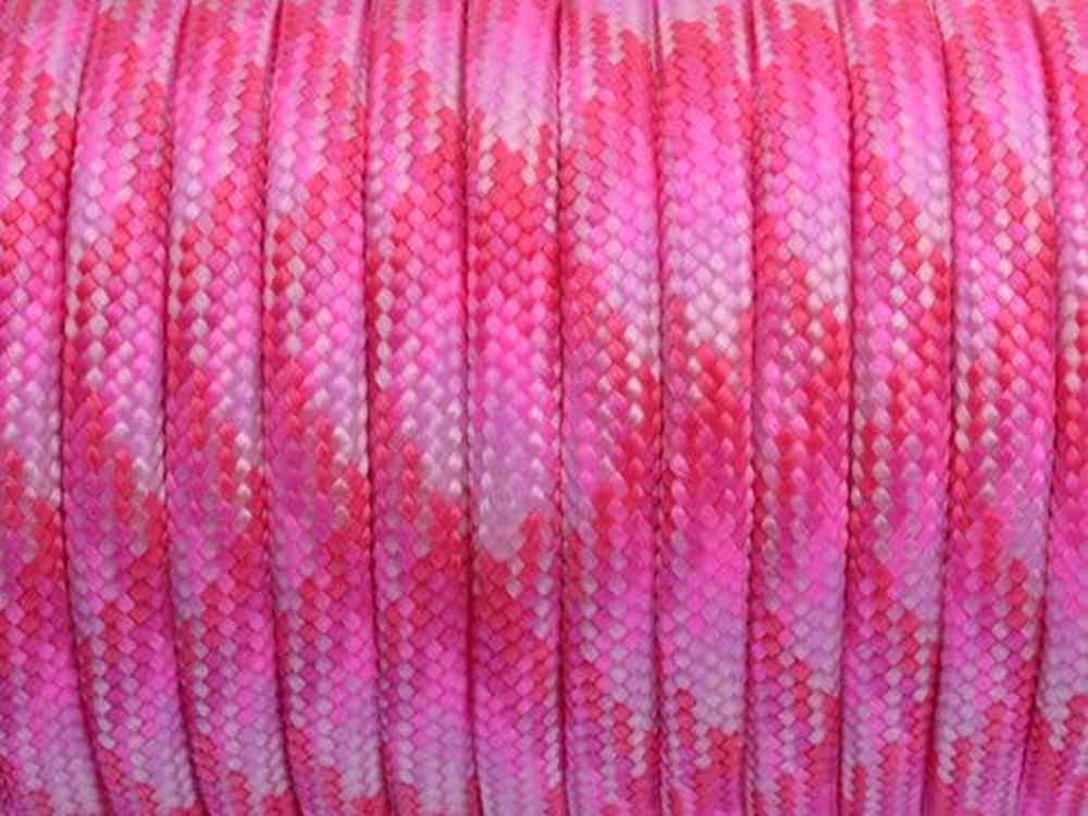 7 Strand Core 550lb Paracord Parachute Type III-100ft (Mix Pink 100#) | Cord Lan
