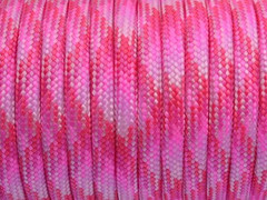 7 Strand Core 550lb Paracord Parachute Type III-100ft (Mix Pink 100#) | Cord Lan
