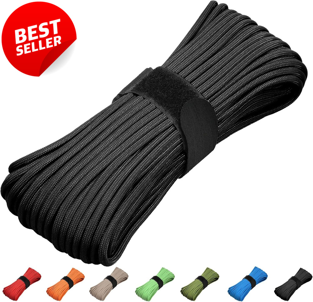 550 Paracord Rope 100FT 7 Strand Type III Nylon Survival Camping Cord – US