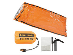 Fox Emergency Bivvy Bag Orange Aluminium Coated Sleeping Bag Survival Outdoor Prepper