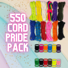 Paracord Planet PRIDE COLLECTION DIY 550 Cord Bracelet Kit