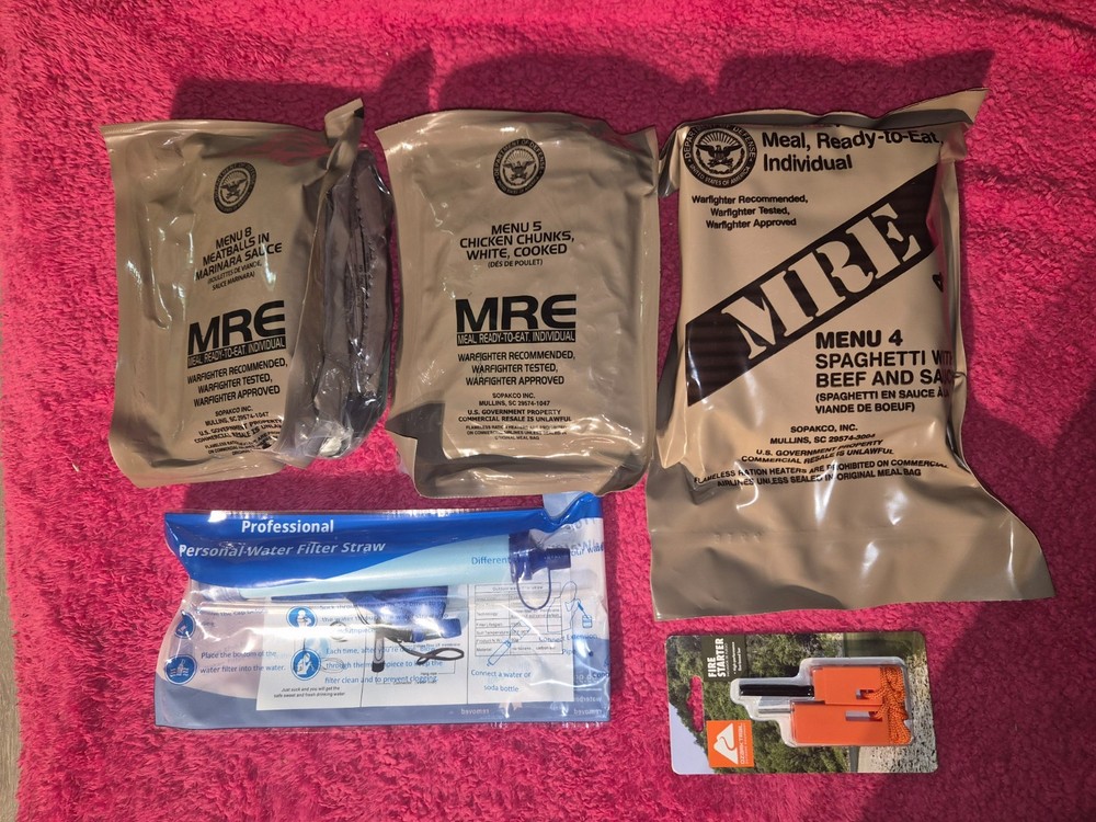 72 Hr Bug Out Kit Emergency Survival Gear | 3 Ammo Can Man MREs 2026 Inspection
