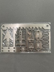 New READYMAN Wilderness Survival Card 3 3/4″ x 2 1/4″