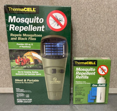 NEW Sealed ThermaCell MR-G Portable Mosquito Repellent + (1) Refill- Camping RV