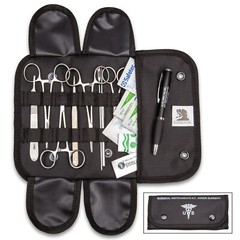 Elite Stainless Steel Minor Surgery Suture Set Surgical Instruments Scissors Kit