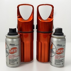 2 off! explore insect repellent sprays 1.2oz with 2 cases