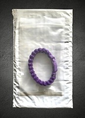 ALZHEIMER’S AWARENESS Paracord Shark Jawbone Weave Bracelet USA Made! END ALZ🔥