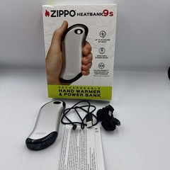 Zippo Heatbank 9s Rechargeable Hand Warmer & Power Bank Up to 9 Hours Heat