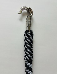 Motorcycle Paracord get-back whip & color matching keychain !