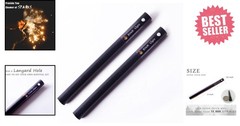 2 PCS 1/2 Inch x 6 Inch Ferrocerium Rods – Ultimate Fire Starter for Survival