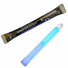 Lot of 8 BLUE 12 Hour Cyalume TACTICAL Lightsticks Emergency Survival Prepper