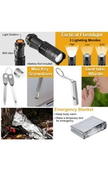 19-in-1 Emergency Survival Kit Premium Outdoor Gear | Camping Hiking Hunting