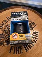 Thermacell Mosquito Repellent Diffuser 20ft Zone Fast Charging Dock