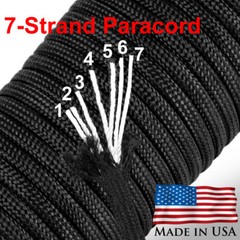 Paracord Planet Type III Nylon 550 7-Strand Paracord – Variety of Colors