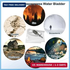 100Gallon Bathtub Bladder for Emergency Water Storage, BPA-Free Water Container