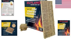 Safe Lite Fire Starter Squares – 144 Eco-Friendly Squares for Camping & BBQs