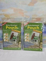 (2) Coghlan’s Water Resistant Pouch 5″ x 7″ Store Matches Supplies & First Aid