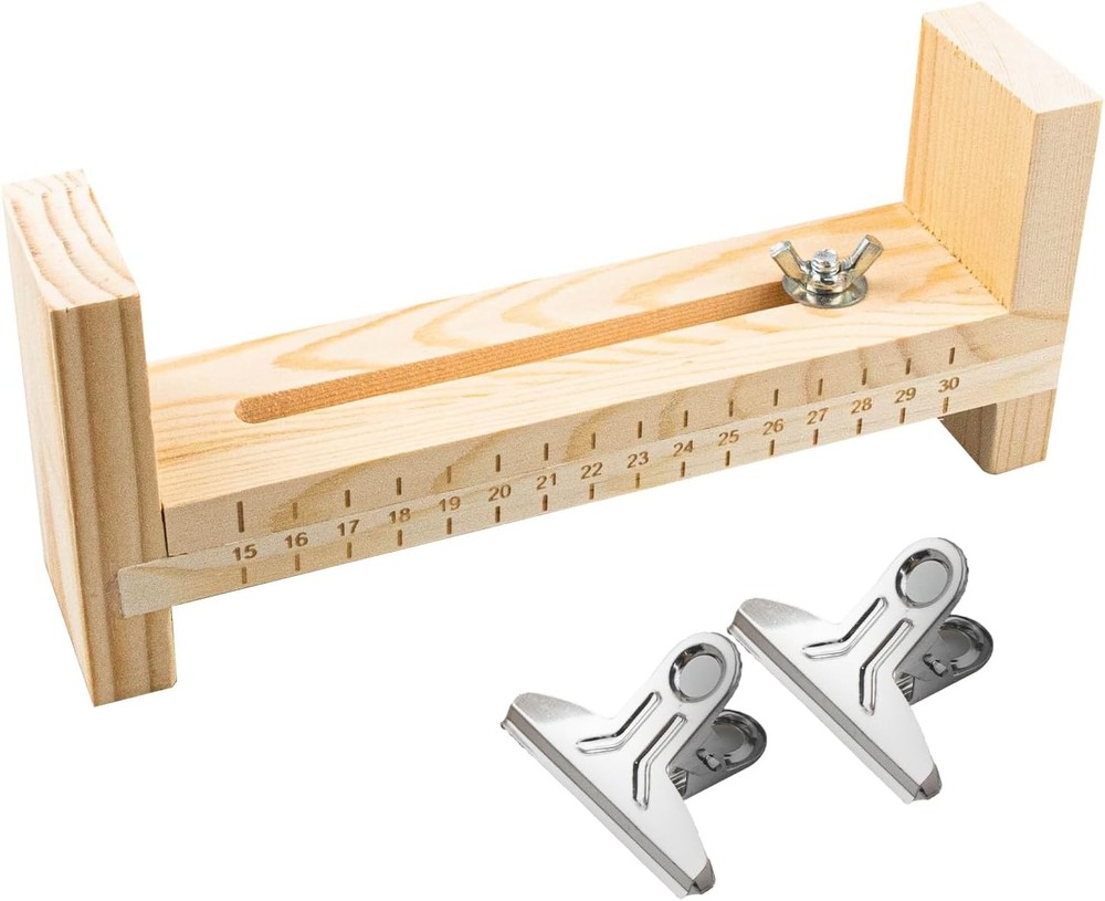 lygchii Wood Paracord Jig Bracelet Maker, Adjustable Onesize, WOOD