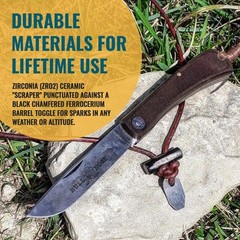 Wazoo The Bushcraft: The Original Fire Starter Necklace – Usa Handcraf