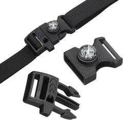 50 Pcs Compass Buckle Clips Plastic Paracord Buckles Bracelets Accessories for C