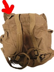 Vintage 24 Piece Camping Gear Bundle with Military Backpack