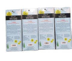 Not in my Backyard Mosquitoes Repellent Wristband with 2 Inserts Long Lasting