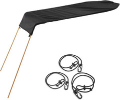 Kayak Sun Shade Awning Tent Inflatable Boat Canopy Sunscreen Rain Protectordetac