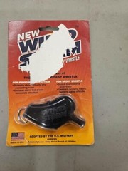 All Weather Safety Whistle Wind Storm Safety Whistle AW5BK