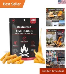 Fire Plugs Waterproof Fire Starter for Campfires, Emergencies, Survival, Fire…