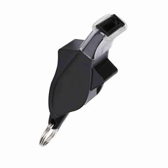 Black Basketball Football Soccer Referee Whistle Emergency Survival Lifesavi DSO