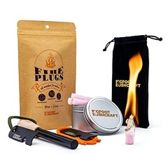 Emergency Fire Starter Kit – Waterproof, Windproof – 5+ Minute Burn