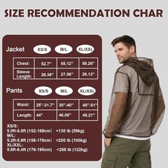 Mosquito Jacket Mosquito Pants Mosquito Suit No-See-Um Mesh, Super Light, Kee…