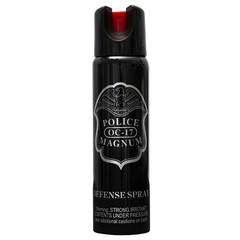 2 Police Magnum pepper spray 4 ounce Safety Twist Lock Stream Defense Security