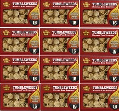 Royal Oak 205-228-448 Tumbleweeds 16 Count Natural Fire Starters – Pack of 12